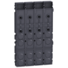 Picture of front alignment base - 3 poles/4 poles - for INV100..630/INS250