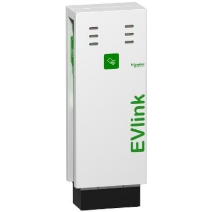 Picture of EVLINK PARKING FLOOR STANDING 22KW 2XT2 RFID EV CHARGING STATION