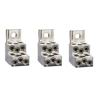 Picture of 3 cable connector 6 x 35 mm2 and phase separator - for NS100..250