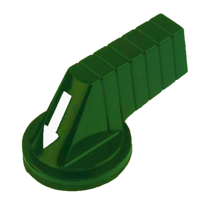 Picture of Handle, Harmony 9001K, Harmony 9001SK, long handle, green, 30mm, for selector switch