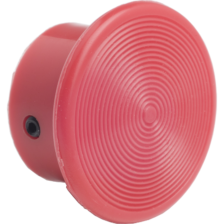 Picture of Mushroom button, Harmony 9001K, Harmony 9001SK, screw-on plastic, red, 35mm, for push-button