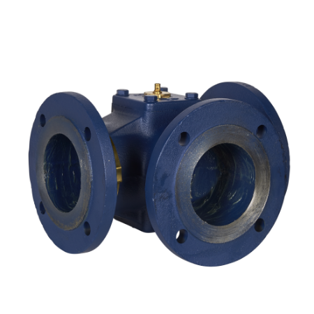 Picture of MBF 3-Way Flanged Shoe Valve, 3" (DN80) Kvs 83.