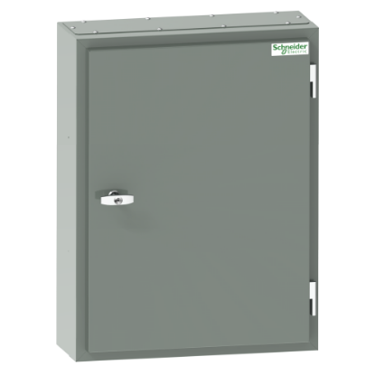 Picture of Acti9, MD Isobar standard distribution board, Acti9, 24 poles, 250A main switch, 18mm, IP56, grey