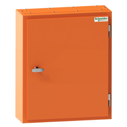 Picture of MD Isobar standard distribution board, Acti9, 24 poles, 250A main switch, 18mm, IP56, orange