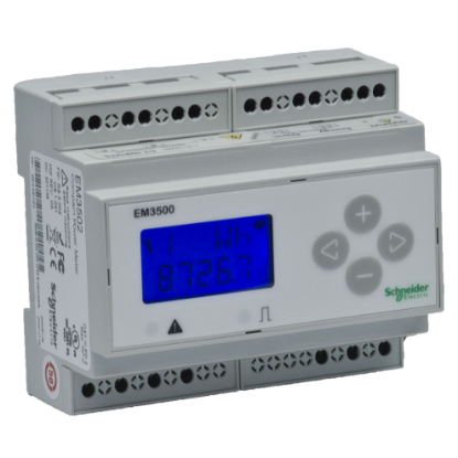 Picture of PowerLogic EM3500 DIN rail meter - Modbus 4 quadrant - current transformer