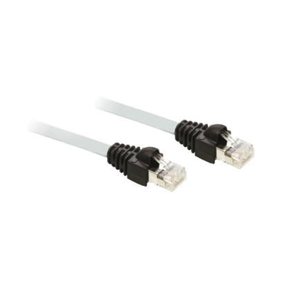 Picture of Ethernet ConneXium cable - shielded twisted pair - 2 x rugged RJ45 - UL - 5 m