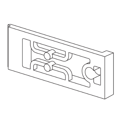 Picture of Modicon M172 Performance 12 clips-on lock for Panel Mounting