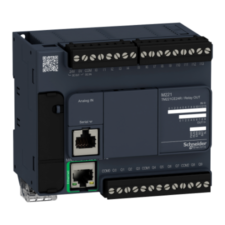 Picture of Modicon M221, Logic controller, 24 IO relay Ethernet