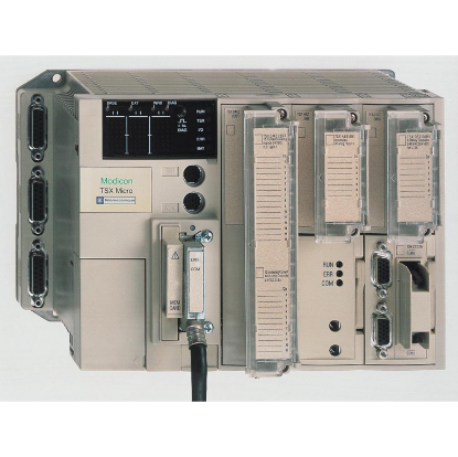 Picture of Modular base controller, Modicon TSX Micro, UNI-TELWAY, 10Hz, 19.2kbit/s