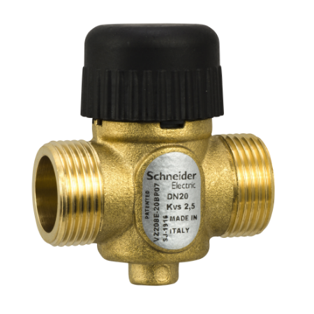 Picture of VZ208EZone valve, 2-Way, PN16, DN20, G3/4 external thread, Kvs 2.5 mÂ³/h, 2.5mm stroke