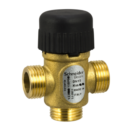 Picture of Zone Valve, 15mm, 3-Way, G External, Brass, 0.6kvs