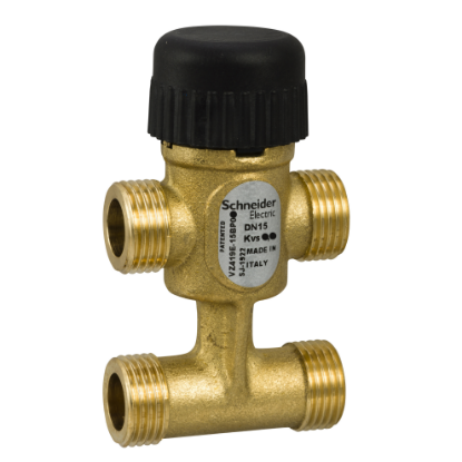 Picture of Zone Valve, 15mm, 3-Way Bypass, G External, Brass, 0.6kvs