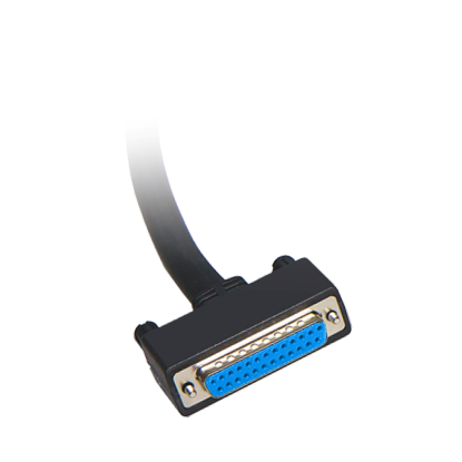 Picture of serial printer cable - for printer - L = 2.5 m - 1 female SUB-D 25