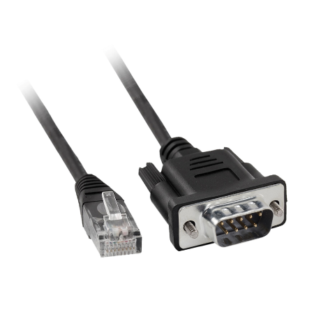 Picture of direct connection cable - L = 2.5 m - 1 male SUB-D 9 - DF1 - RS232