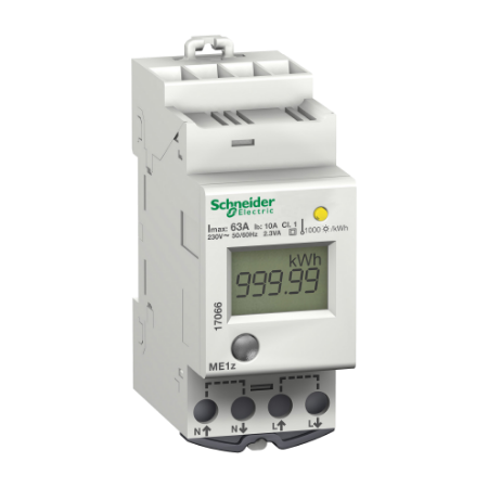 Picture of modular single phase power meter ME1z - 230V - 0..63A