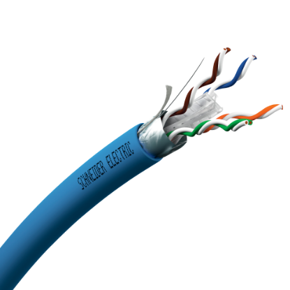 Picture of Actassi - cable - category 6A - FTP - 10G - 305m - blue - CM