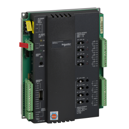 Picture of Andover Continuum b3814 Local Controller, BACnet, 8 Universal Inputs, 4 Digital/Analog Outputs, 1 Smart Sensor Input, Expansion Port