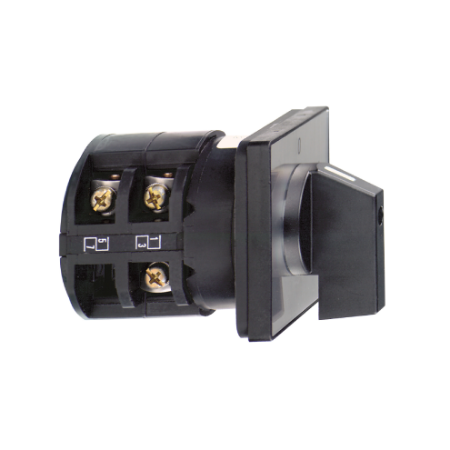 Picture of Cam changeover switch, Harmony K, front mounting, plastic, 1 poles, position 0, 60°, 150A, 88x88mm, marked 1/0/2