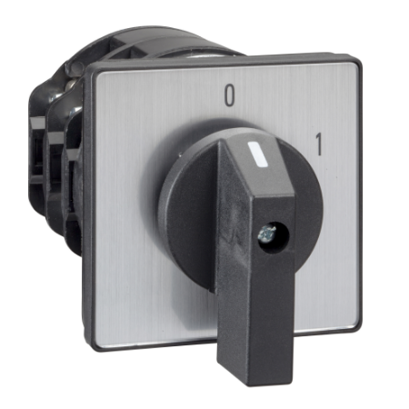 Picture of Cam changeover switch, Harmony K, front mounting, plastic, 4 poles, position 0, 60°, 150A, 88x88mm, marked 1/0/2