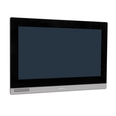 Picture of 19W touch panel display, FWXGA, PCAP, Modular, Front USB, 12-24VDC