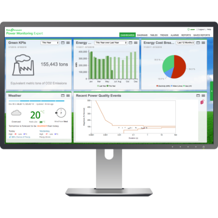 Picture of EcoStruxure Power Operation - Advanced Reporting and Dashboards Module