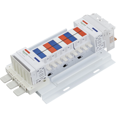 Picture of Acti9, SAU Chassis 3PH 400A, 18mm for iC60 MCB & RCBO, 18 Poles, Dual Feed