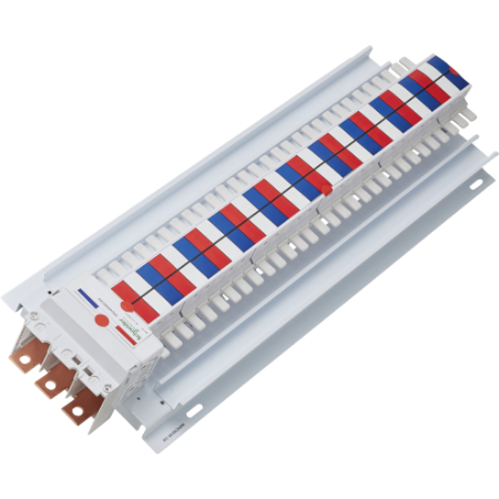 Picture of Acti9, SAU Chassis 3PH 400A, 18mm for iC60 MCB & RCBO, 60 Poles, Top or Bottom Feed