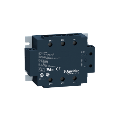 Picture of Solid state relay, Harmony, 50A, panel mount, random switching, input 180â€¦280V AC, output 48â€¦530V AC
