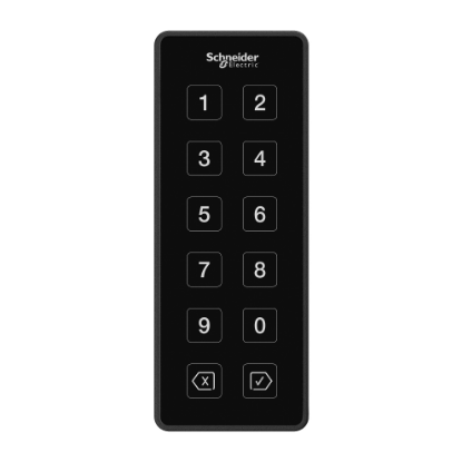 Picture of Security Expert smartcard reader, 13.56MHz/125KHz, PIN and keypad, mullion