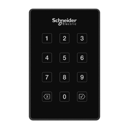Picture of Security Expert smartcard reader, 13.56MHz/125KHz, PIN and keypad, wall plate