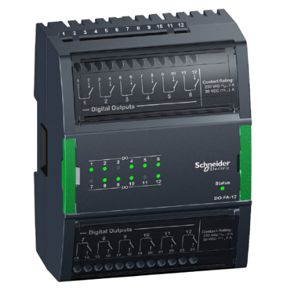 Picture of Central I/O module, SpaceLogic, 12 Form A digital outputs