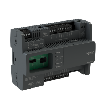 Picture of Controller, SpaceLogic IP, MP-C, BACnet/IP, 18 points, 10 universal input/output Type Ub, 8 digital Triac outputs