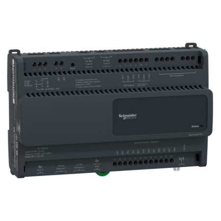 Picture of Controller, SpaceLogic RP-C, 12 points, 8 universal inputs/outputs type Ub, 4 solid state relay outputs