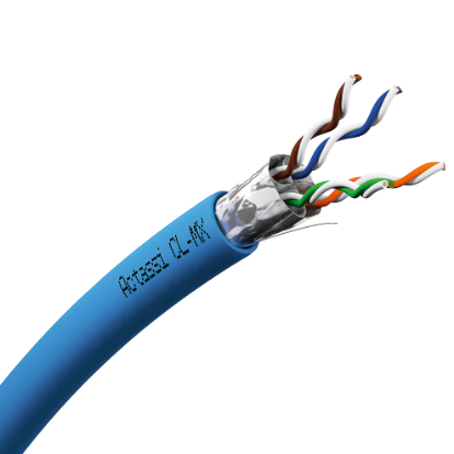 Picture of Copper LAN cable, Actassi CL-MX, F/FTP, 4P, Cat6A, Euroclass D, 550MHz, LSZH, 500m