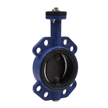 Picture of VF208W Butterfly Valve, 2-Way, DN100, Wafer Flanged, Zinc Plated Disc, EPDM Liner, Kvs 760 mÂ³/h, Max âˆ†P 600 kPa.