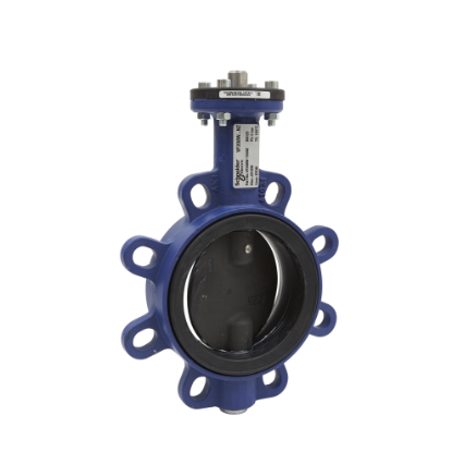 Picture of VF208W Butterfly Valve, 2-Way, DN125, Wafer Flanged, Zinc Plated Disc, EPDM Liner, Kvs 1025 mÂ³/h, Max âˆ†P 600 kPa.