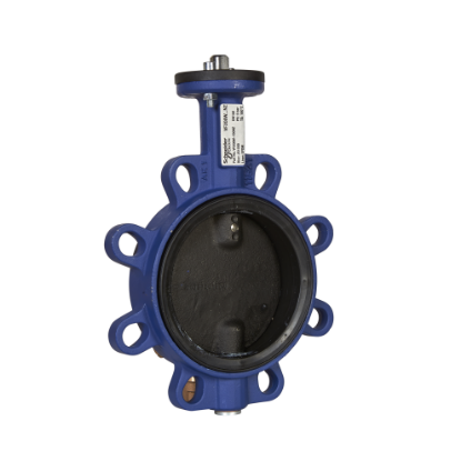 Picture of VF208W Butterfly Valve, 2-Way, DN150, Wafer Flanged, Zinc Plated Disc, EPDM Liner, Kvs 1790 mÂ³/h, Max âˆ†P 300 kPa.