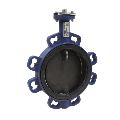 Picture of VF208W Butterfly Valve, 2-Way, DN200, Wafer Flanged, Zinc Plated Disc, EPDM Liner, Kvs 3450 mÂ³/h, Max âˆ†P 300 kPa.