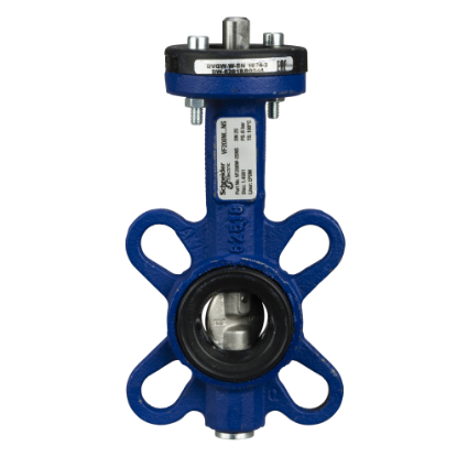 Picture of VF208W Butterfly Valve, 2-Way, DN25, Wafer Flanged, 316 Stainless Steel Disc, EPDM Liner, Kvs 26 mÂ³/h, Max âˆ†P 600 kPa.