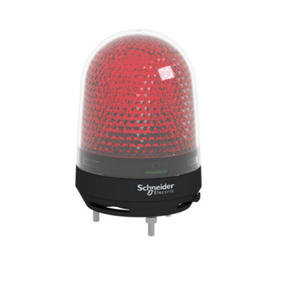 Picture of Harmony XVR, Illuminated beacon with buzzer, red, 100mm, 70...90dB, integral LED, 100...230V AC