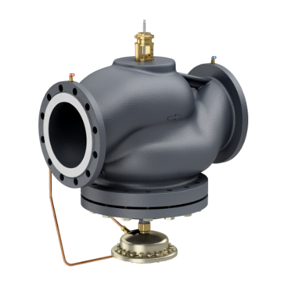 Picture of SpaceLogic VP222F PIBCV (PICV), 2-Way, PN16, DN250, Flanged, Standard Flow: 112...300 m³/h (41...103 l/s).