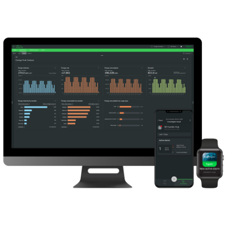 Picture of license for EcoStruxure Energy Hub - Energy Analysis, 1 Year Term, 1 Device Credit