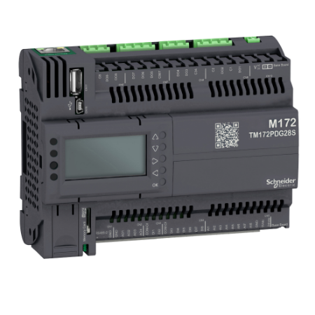 Picture of Controller, Modicon M171/M172/M173, performance display 28 IO, Modbus, solid state relay