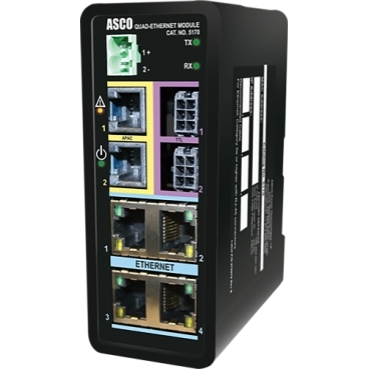 Picture for category ASCO 5170 Quad Ethernet Module