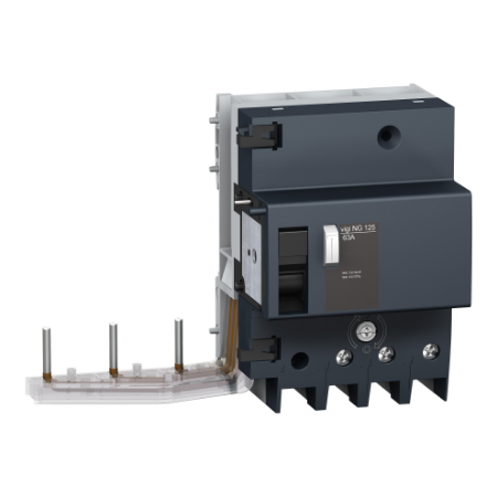 Picture of NG125 - earth leakage add-on block - Vigi NG125 - 3P - 63A - 300mA