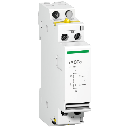 Picture of Acti9,  double control input auxiliary iACTc 24…48 V AC