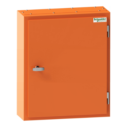 Picture of MD Isobar standard distribution board, Acti9, 24 poles, 160A main switch, 18mm, IP56, orange