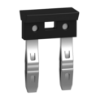 Picture of connection accessories, Harmony Electromechanical Relays, bus jumper, 2 poles, for RXZ, RGZ, RSZ push in sockets
