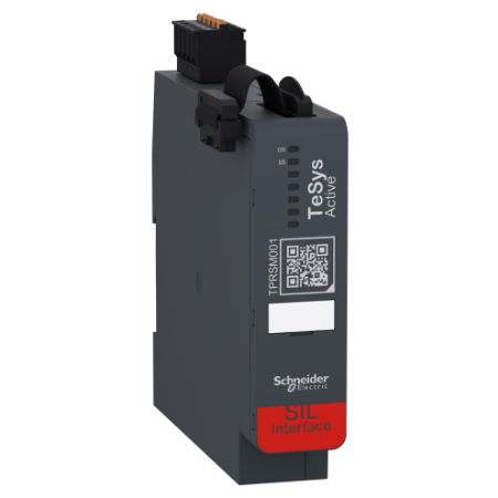 Picture of SIL interface module, TeSys island, 24VDC, Isolated switching input for safe stop