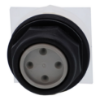 Picture of Push button head, Harmony 9001SK, plastic, flush, 7 colours choice, 30mm, spring return